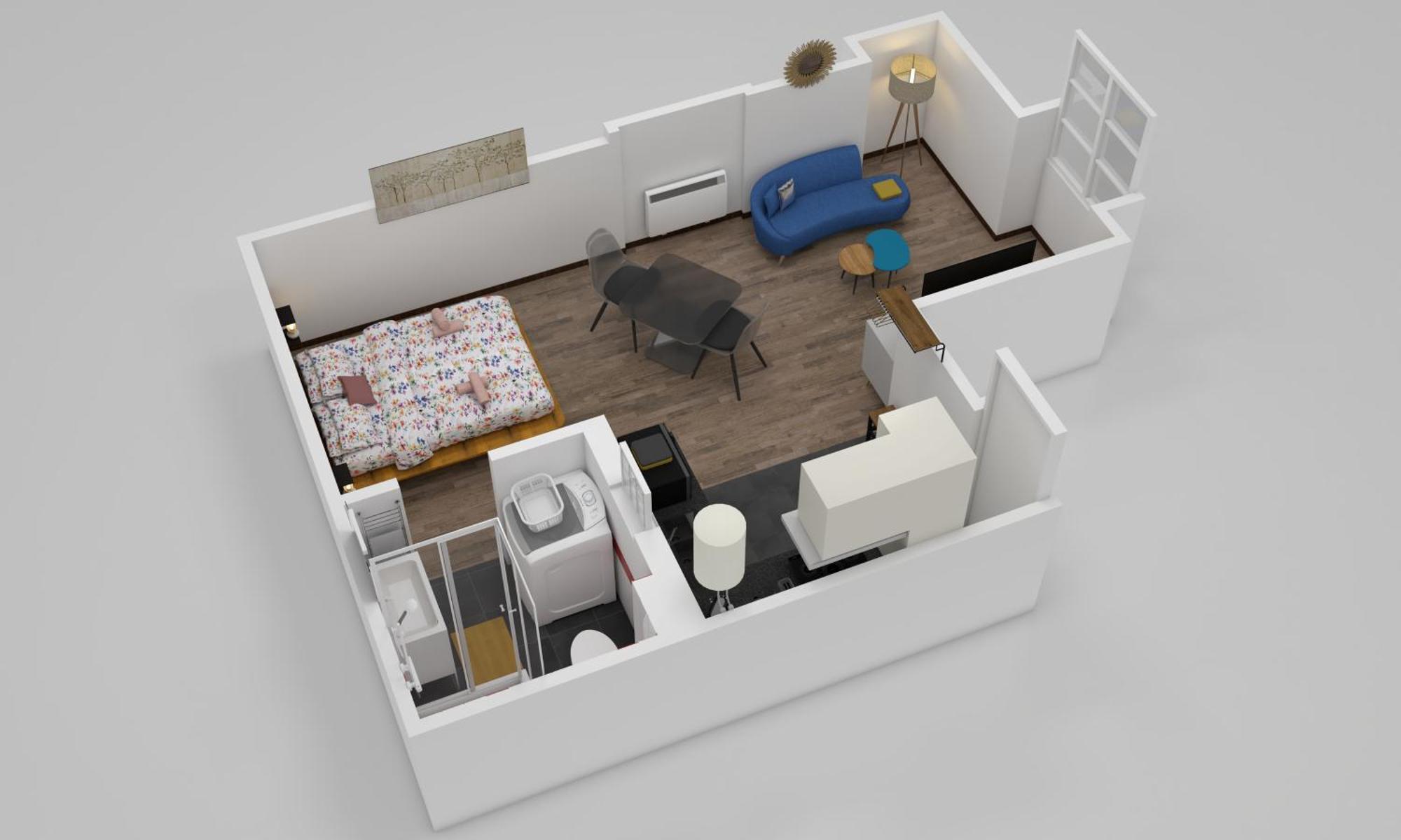 Appartement Bords De Loire Hypercentre 2 Personnes *